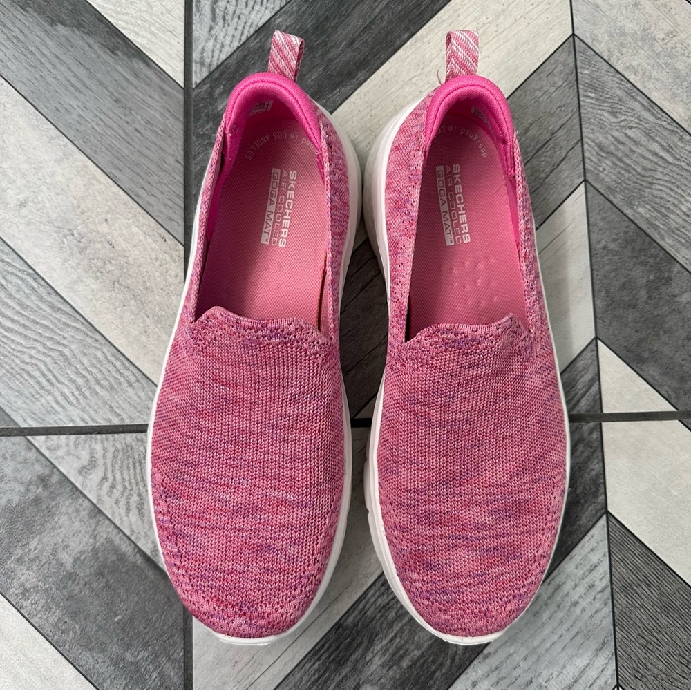 Skechers Pink Slip-On Women's Sneakers